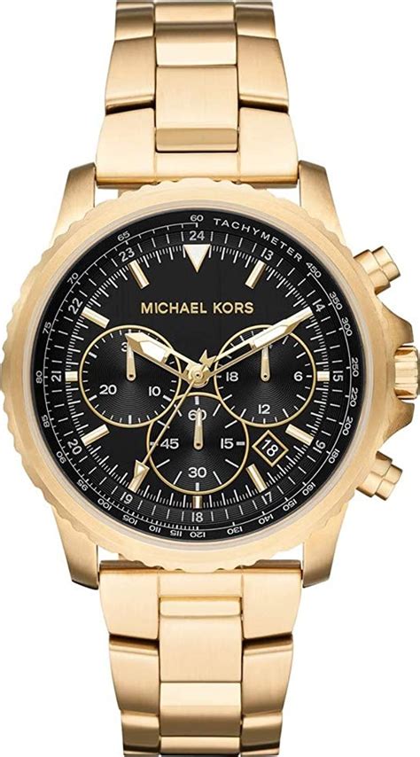 michael michael kors men's theroux chronograph camo watch 45mm|Michael Kors chronograph watch.